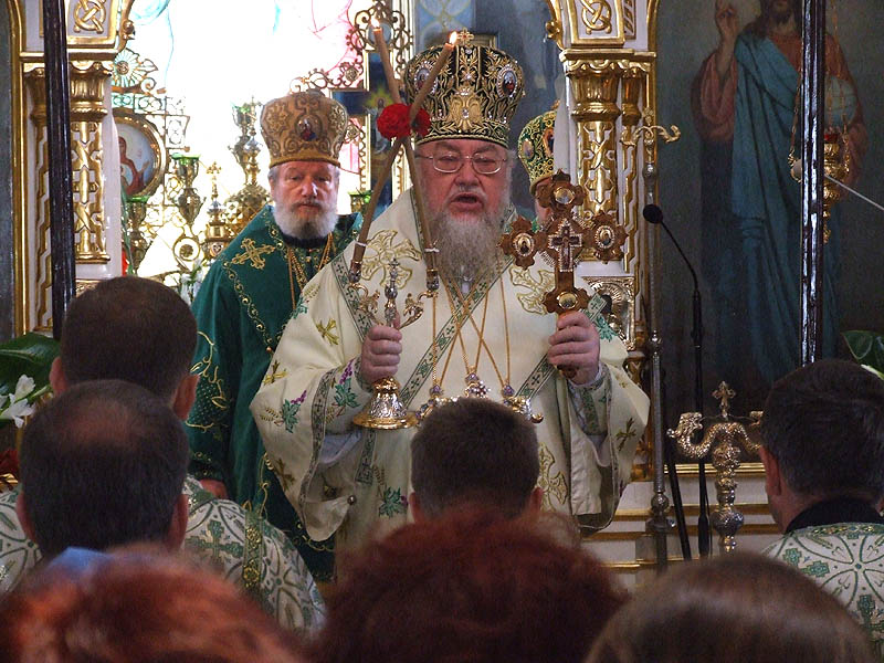 Święto pafafialne w klastorze św.Onufrego w Jabłecznej