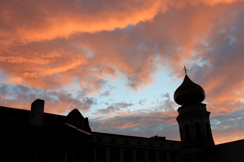 Beautiful sky- View from window 