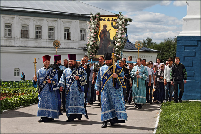 1 июля. Праздник Боголюбской иконы Божией Матери. Крестный ход