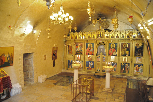 Manastirea (Campul) Pastorilor, langa Ierusalim (biserica veche)