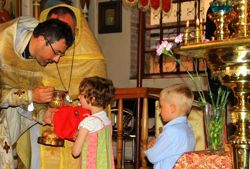 Receiving Holy Communion