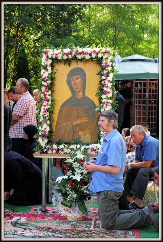 De hram la Sfanta Teodora...