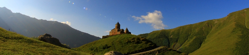 Holy Trinity monastery on Kazbegi
