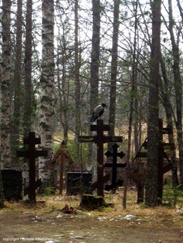 New Valaam monastery graveyard