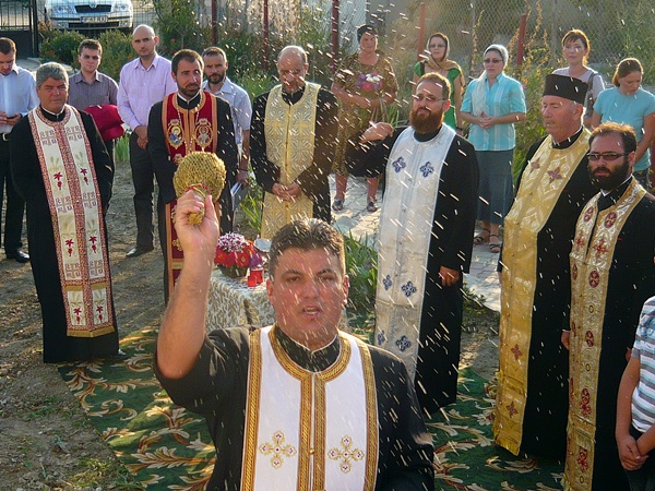 Stropire cu Sfanta Agheasma