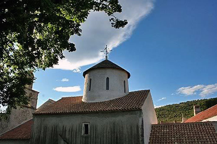 Црква Успења Пресвете Богородице у манастиру Крупа изграђена 1317.год.