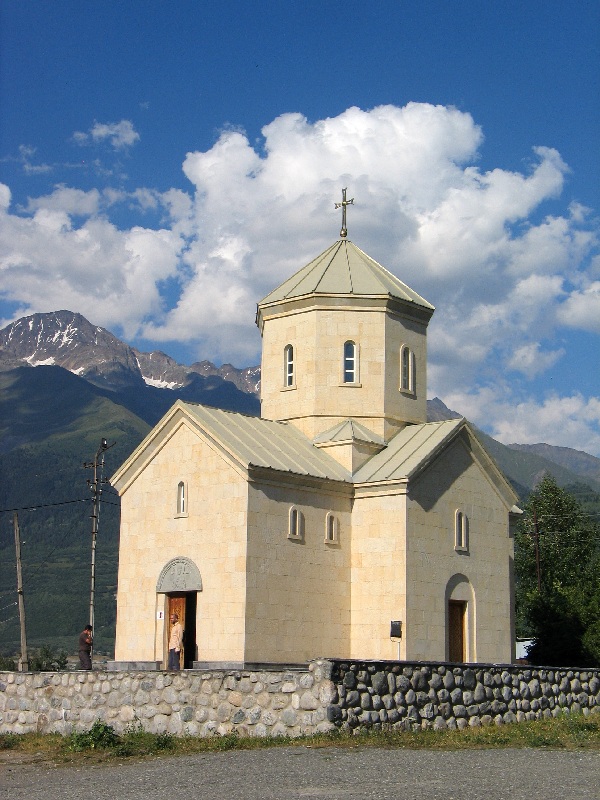 Mestia - cathedral church
