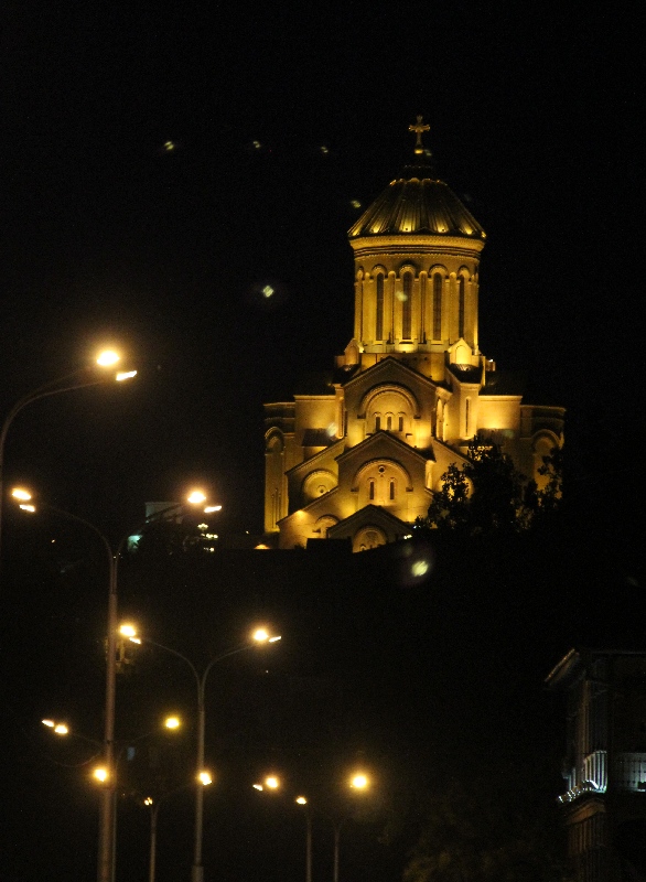 Holy Trinity cathedral in Tbilisi