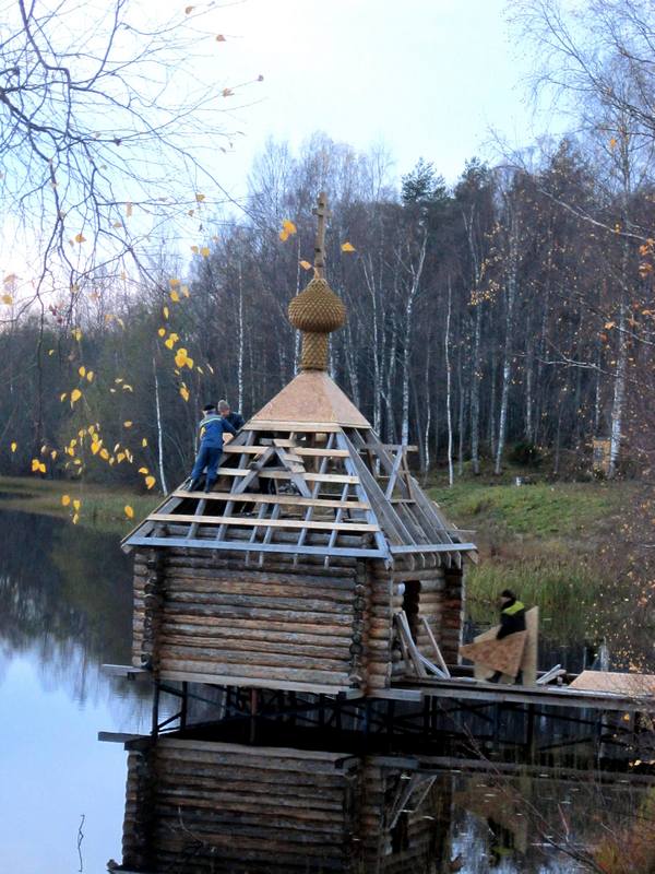 Сяндемский Успенский женский монастырь, р.Карелия.