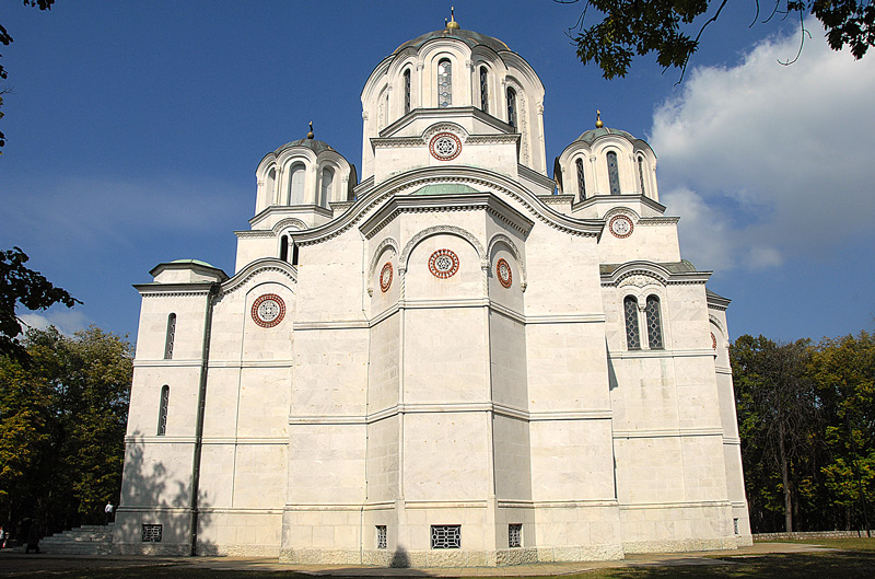 Црква св. Георгија, Опленац