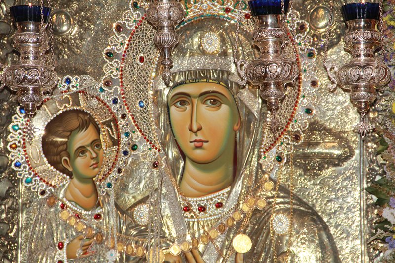 Icon of the Mother of God "Three Hands" in Grgeteg Monastery