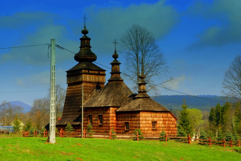 Skwirtne - kościół Kosmy i Damiana
