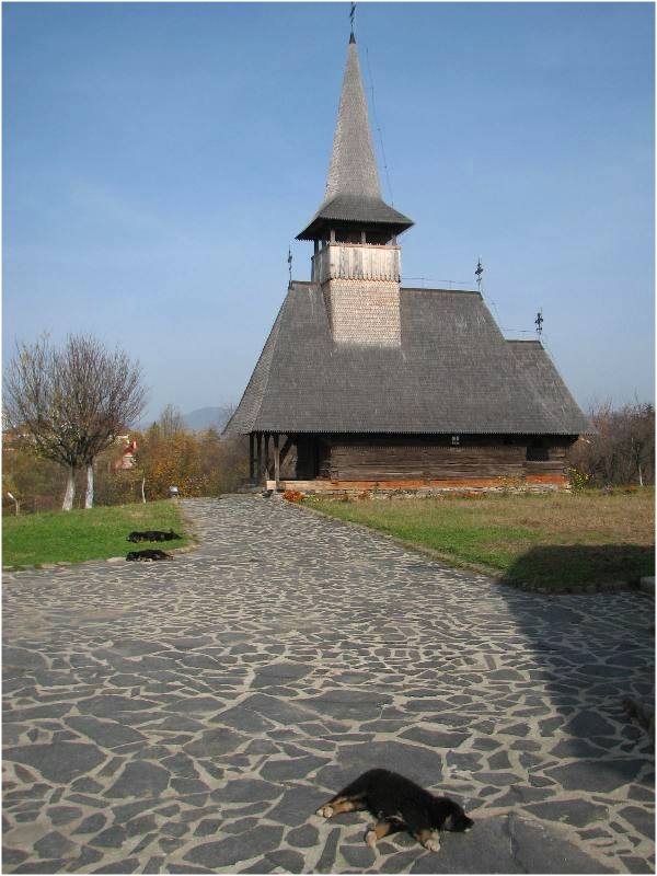 Wooden church from Negresti Oas