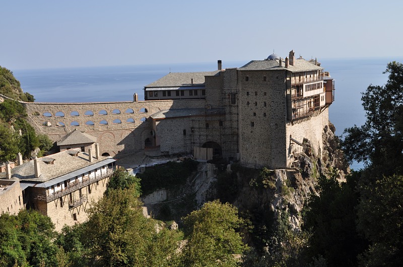 Ιερά Μονή  ΣΙΜΩΝΟΣ ΠΕΤΡΑΣ - Holy Monastery of  SIMON PETRAS - Монастырь Симонопетр
