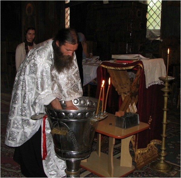 The baptism of Ecaterina (2)