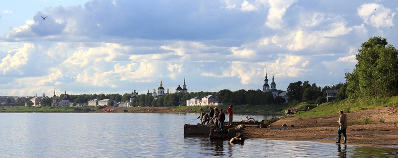 На берегу Сухоны