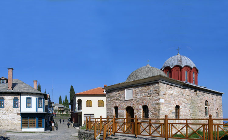 Црква Св.Николе у Кареји---The Church of St. Nikola in Karyes.