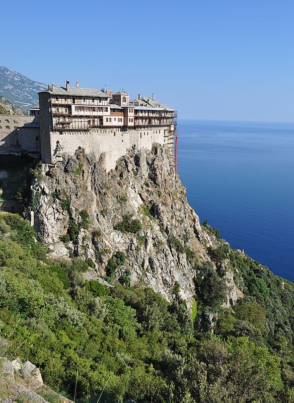 Ιερά Μονή ΣΙΜΩΝΟΣ ΠΕΤΡΑΣ - Holy Monastery of SIMON PETRAS - Монастырь Симонопетр (5)