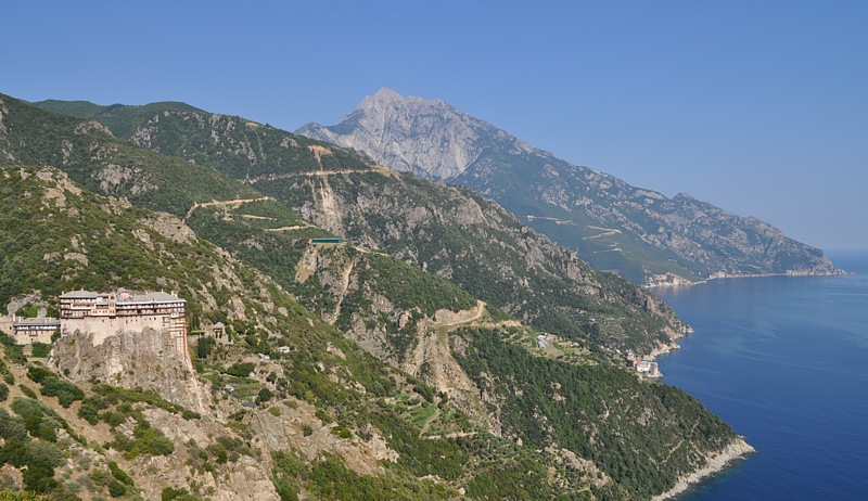 Ιερά Μονή ΣΙΜΩΝΟΣ ΠΕΤΡΑΣ - Holy Monastery of SIMON PETRAS - Монастырь Симонопетр (6)