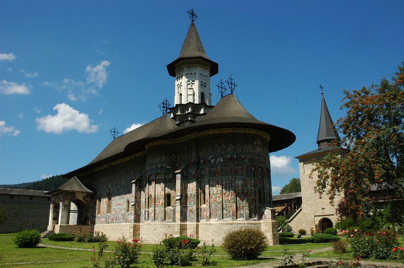  Mănăstirea Suceviţa - Suceviţa - malowany monaster, cerkiew Zmartwychwstania Pańskiego