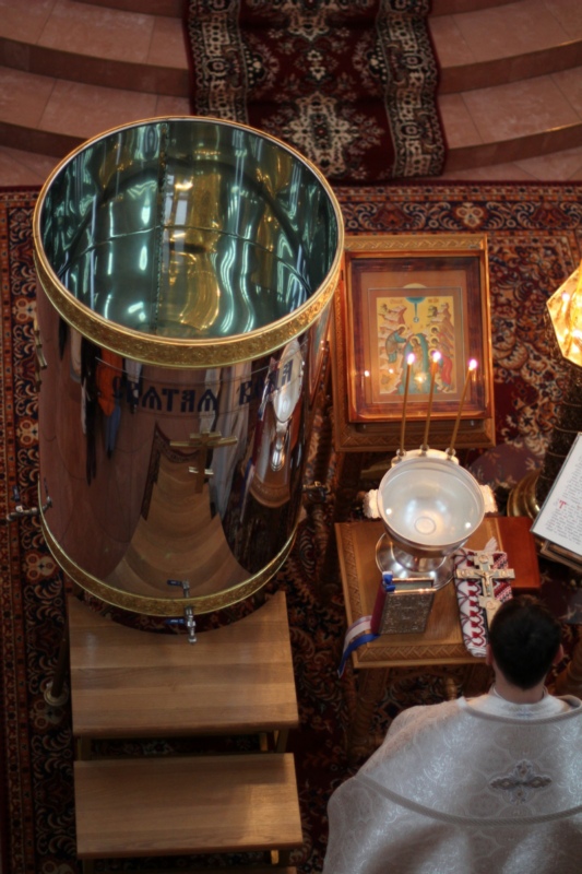 The feast of Baptism of Jesus Christ in Zwierki Monastery