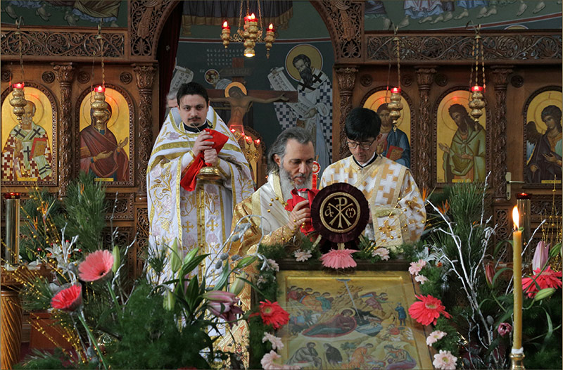 Божественная Литургия на Рождество Христово