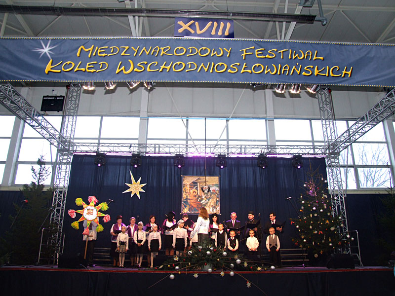 XVIII MIĘDZYNARODOWY FESTIWAL KOLĘD WSCHODNIOSŁOWIAŃSKICH