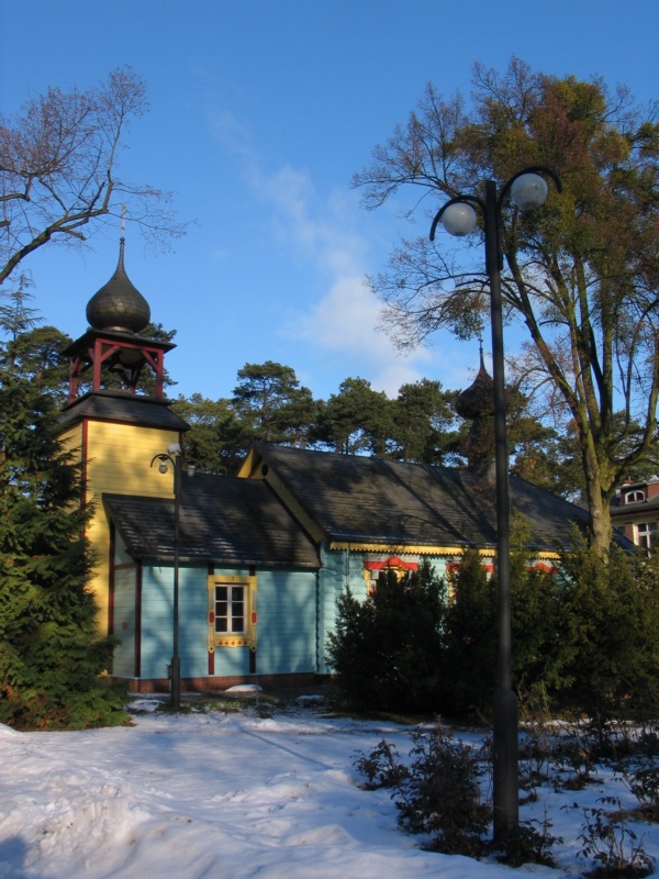 St. Michael's Orthodox church in Ciechocinek
