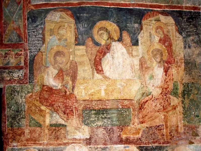 Стенописи от манастирската църква "Св.Димитър", град Бобошево /1488г./