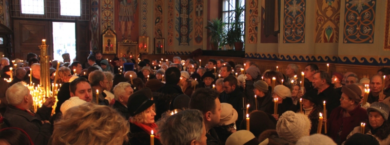 The feaast of Presentation of Jesus Christ at the Temple in Bialystok's cathedral 1