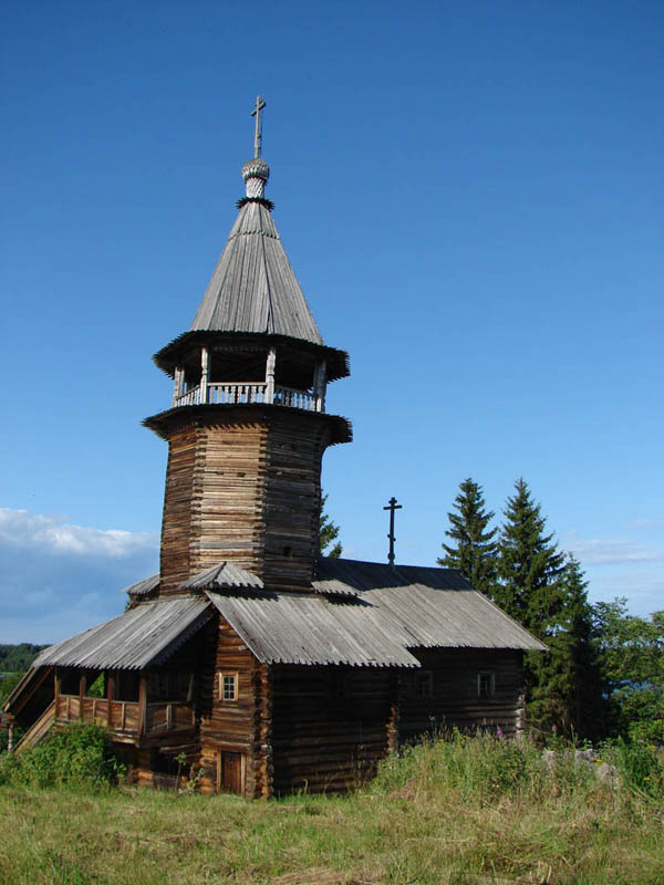остров Кижи. Церковь трех Святителей