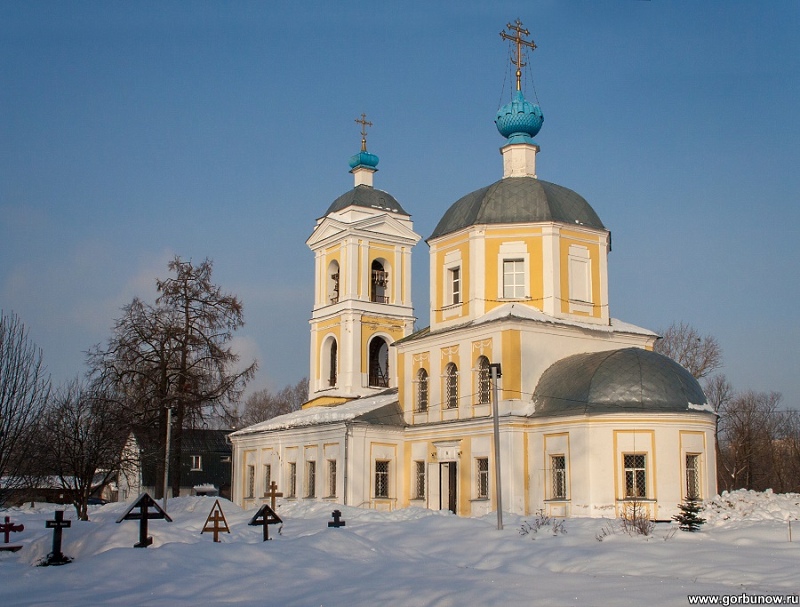 Иоанно-Предтеченская церковь. Зима  