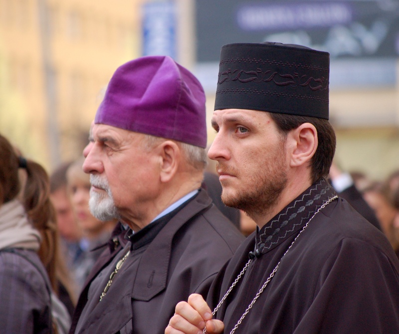 Ojcowie bielscy ks. Eugeniusz i ks.Adam