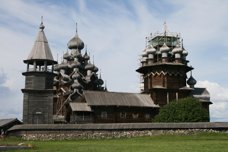 О. Кижи. Кижский погост. Церковь Преображения