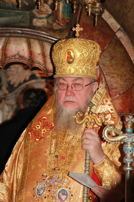 Metropolitan Sawa of Warsaw and All Poland in Jerusalem