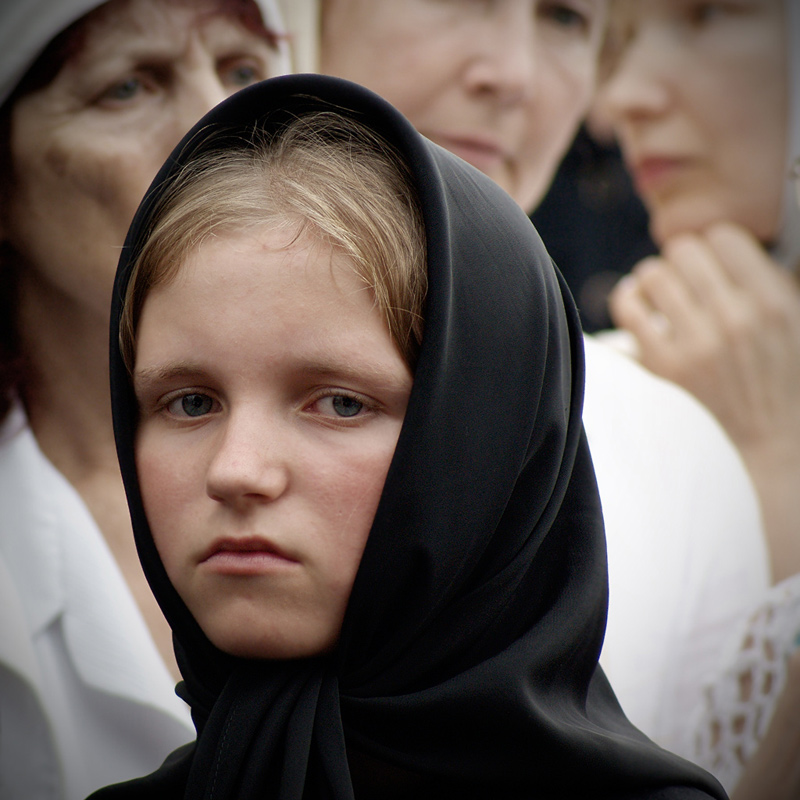 Галя-послушница монастыря в городе Уссурийск,Россия