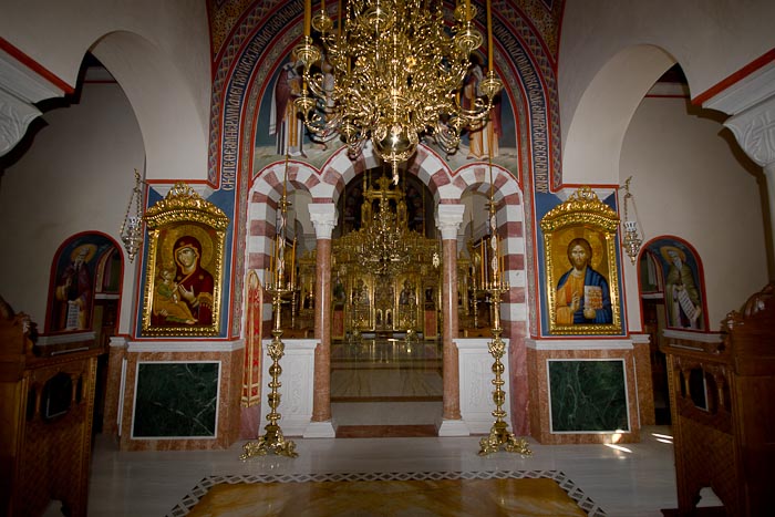 Келија Св.Николаја-Буразери-Света Гора;Нови  храм 