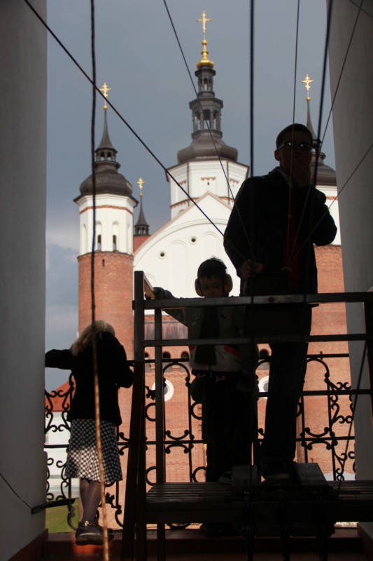 Ringing bells in Suprasl monastery