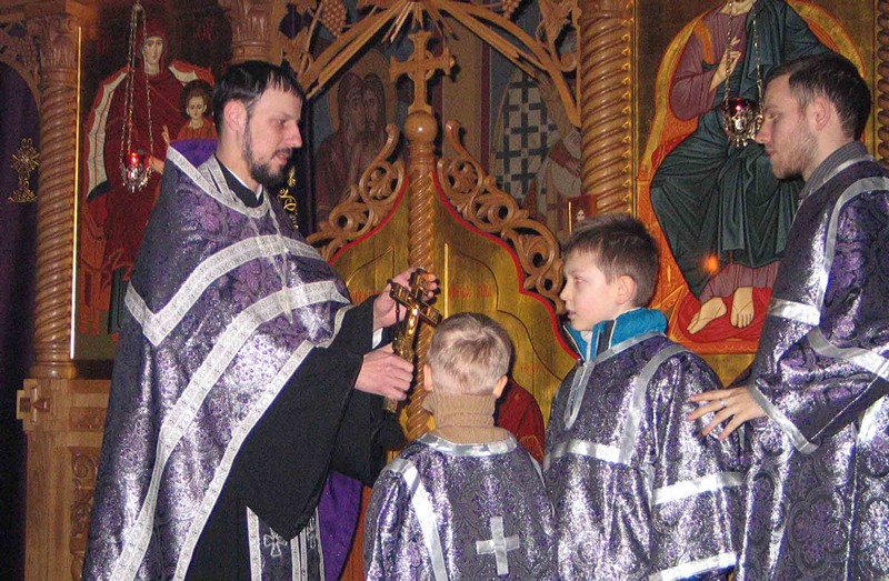 The sunday of Forgiveness - Zwierki monastery