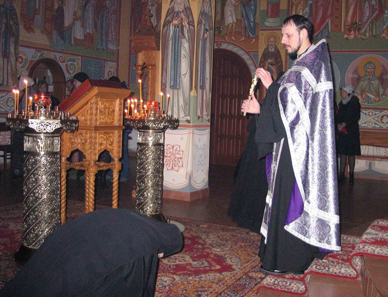 The sunday of Forgiveness - Zwierki monastery
