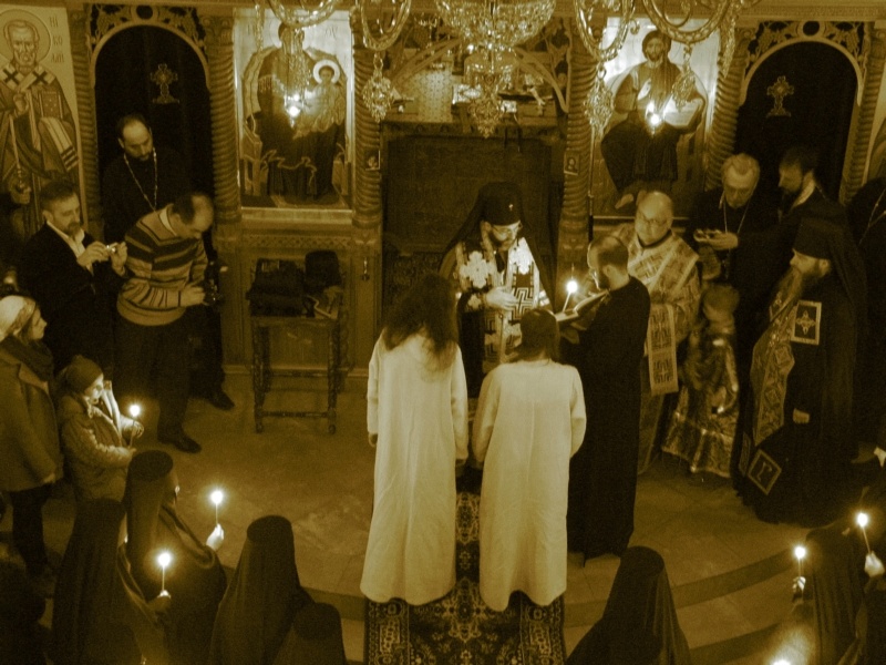 Monastic vows in Zwierki convent
