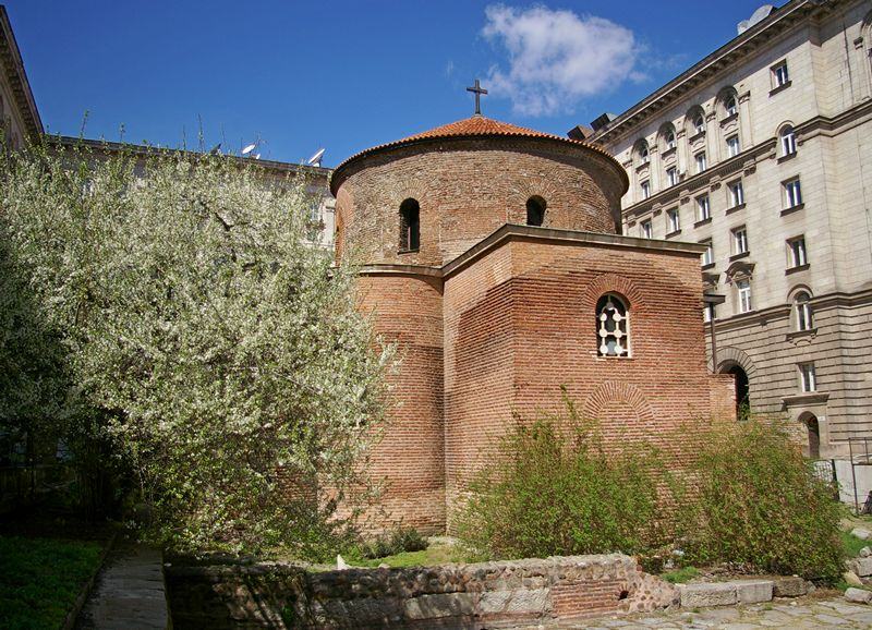 Църквата "Св. вмчк Георги Победоносец" (Ротондата), 4 в., София   