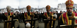 Kola-Krynica 
Poświęcenie krzyży na cerkiew w Bielance 
2013-04-08 12:51:42