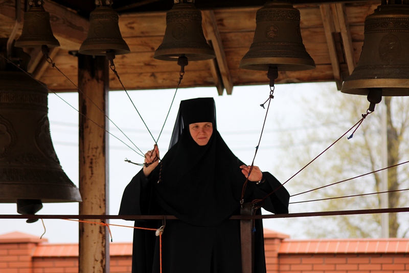 Paschal procession in Zwierki monastery