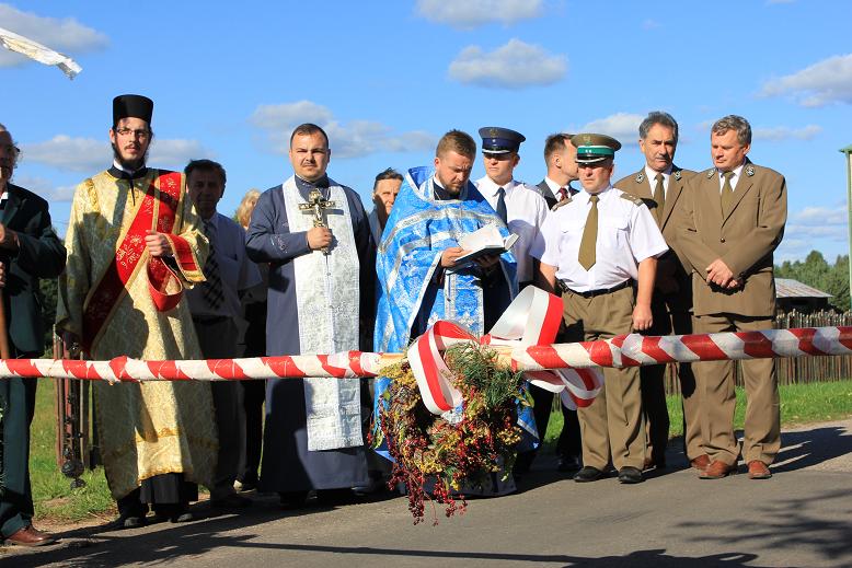 Poświęcenie drogi w Werstoku