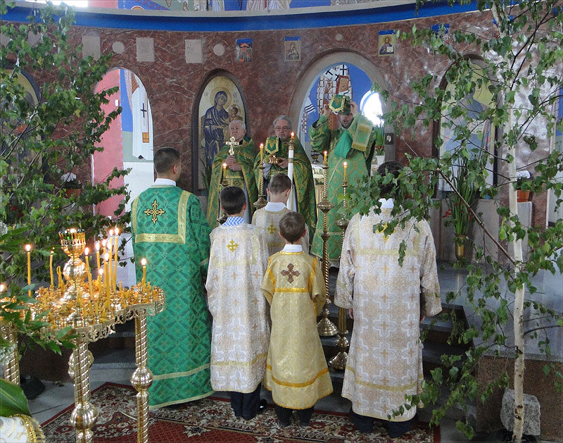 Niedziela Pięćdziesiątnicy, Zesłanie Świętego Ducha na Apostołów