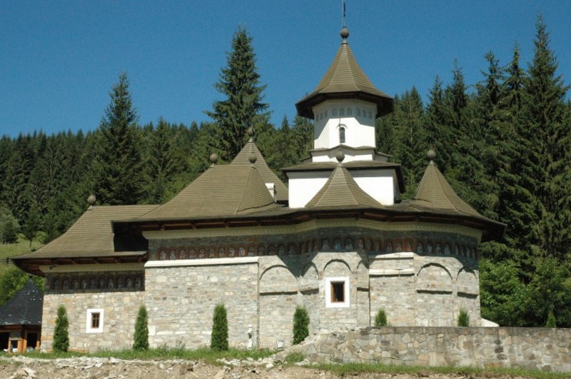 Putna - cerkiew w nowym monasterze