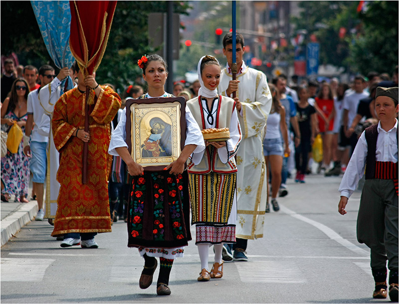Литија на Духовски понедељак у Ваљеву-The Slava Of The Valjevo City 2013