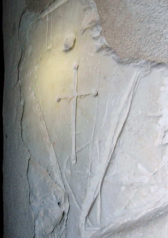 A cross in the crete churches from Basarabi, Constanţa