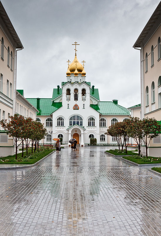 Коломна под дождем